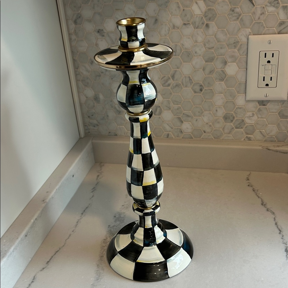 Mackenzie Childs Large Candlestick
